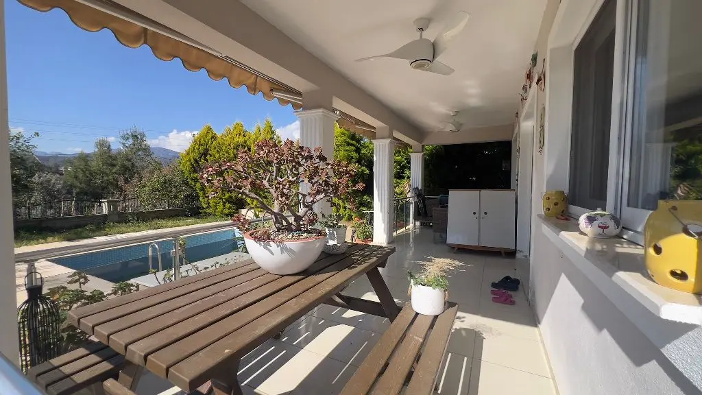 Large terrace